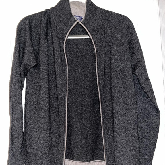 Wool and Cashmere Zip Up - Picture 2 of 3